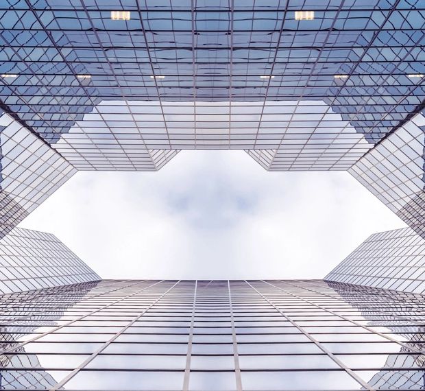 Modern office building exterior